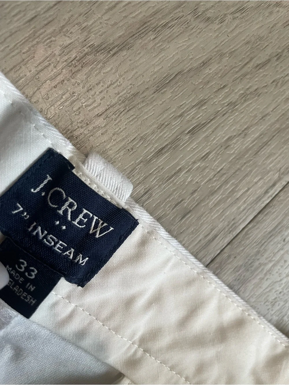 J. Crew crisp white